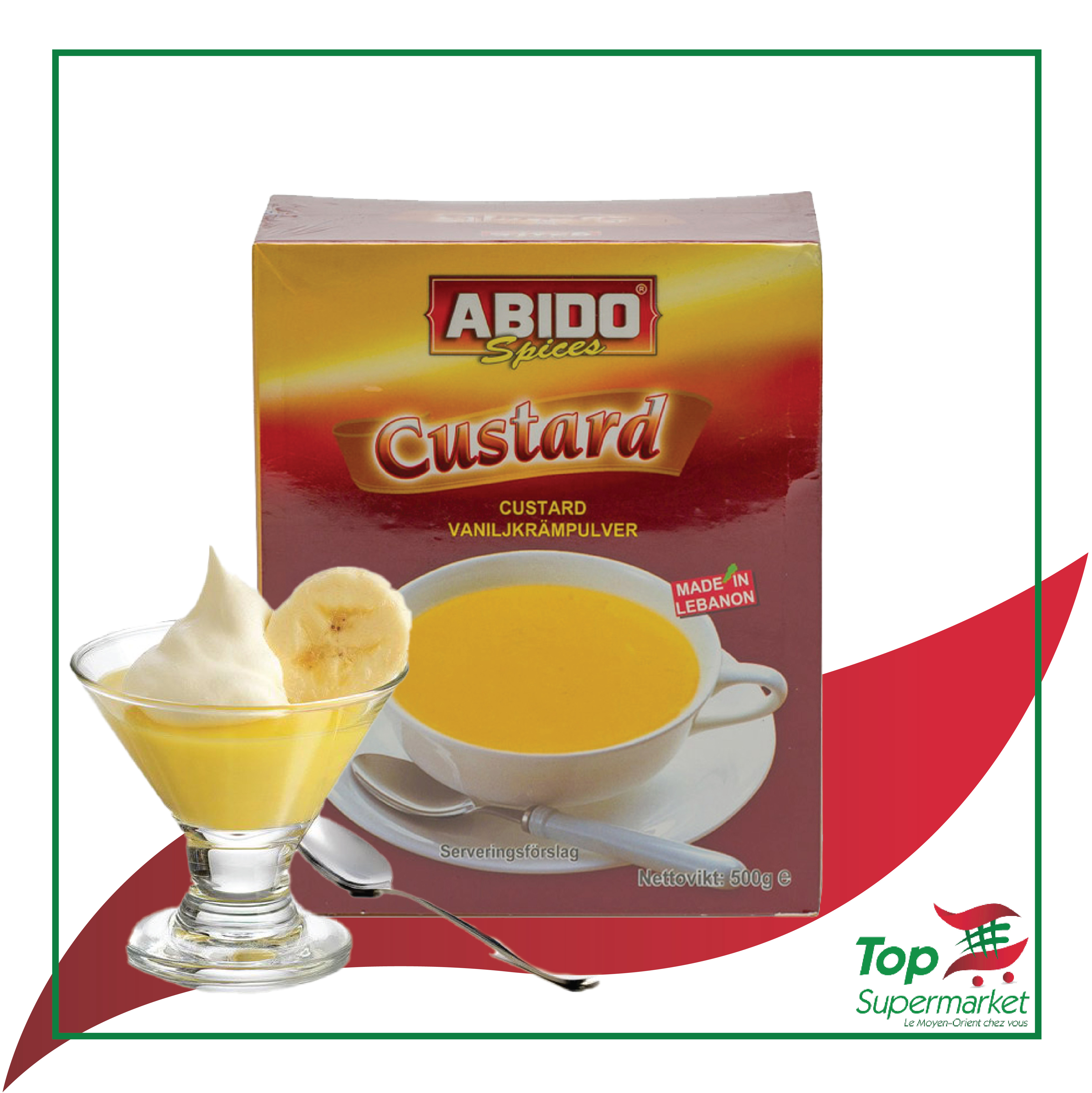 Abido Custard 500gr